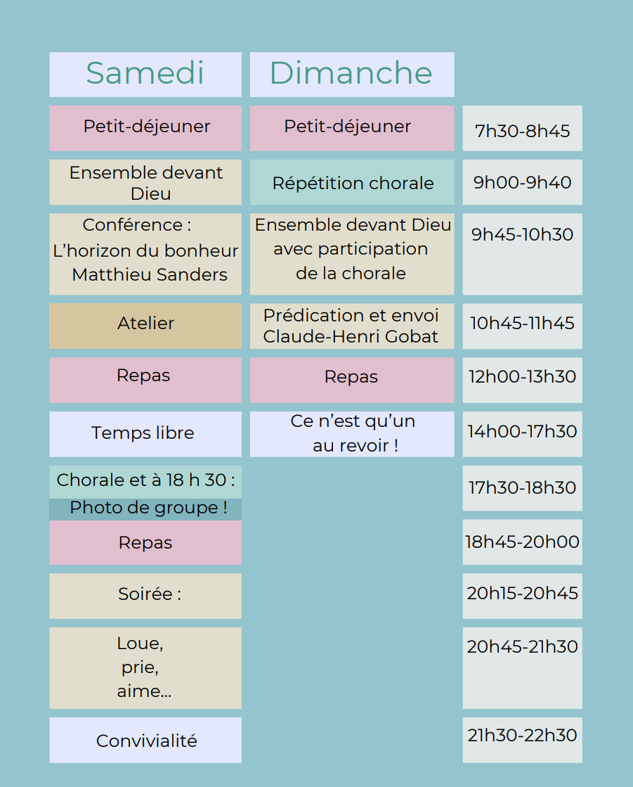Programme page 2