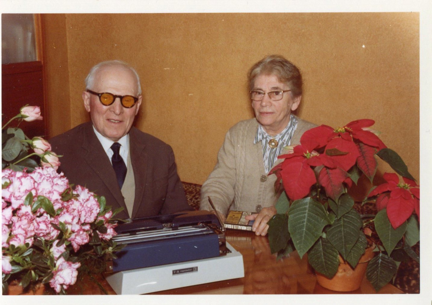 Portrait de F. Jalaguier et son épouse