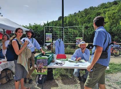 Table en plein air