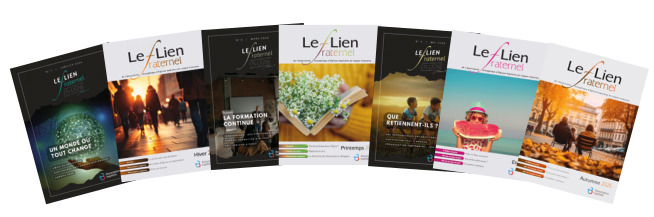 photo de numéros du *Lien*