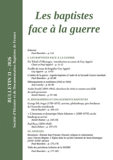 Couverture du journal